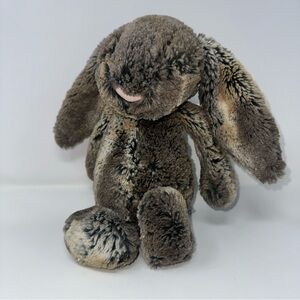 Jellycat Bashful Bunny Woodland Rabbit Medium 15" Plush Stuffed Animal Soft Toy